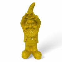 Zwerg Herz oben, gelb Zwerg Herz oben, gelb