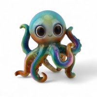 Gloss Octopus klein, blau Gloss Octopus klein, blau