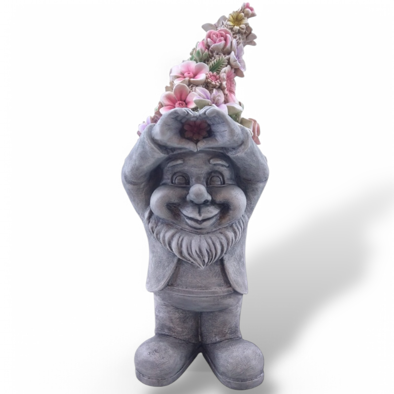 Blumen Zwerg H 58cm Blumen Zwerg H 58cm